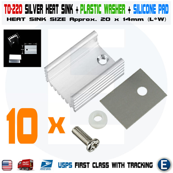 Silicone heat deals sink pad