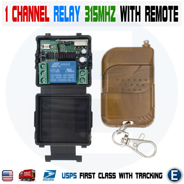 1 Channel RF Remote Controller DC 5V