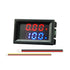 M430 DC 0-100V 10A Digital Voltmeter Ammeter Dual LED Display Panel Amp