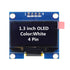 1.3" I2C IIC 128X64 LED OLED LCD  Display Module Arduino White Color SSD1106 US