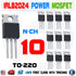 10pcs IRLB3034PBF IRLB3034 HEXFET Power MOSFET TO-220 Rectifier Box Mod