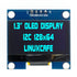 1.3" I2C IIC 128X64 OLED Display Module Arduino Blue Color SSD1106 US