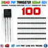 100pcs 2N5401 PNP Transistor 150V 600 mA TO-92 Package - eElectronicParts