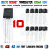 10pcs BS170 MOSFET Transistor 500mA 60 Volts N-Channel Enhancement Mode FET TO-92