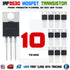 10pcs IRF9530 IRF9530NPBF Mosfet Transistor p-channel 12A 100V 88W TO-220