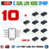 10pcs NE5532P NE5532 Dual Low Noise Op-Amp DIP-8 for Audio Pre Amplifier - eElectronicParts