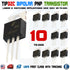 10pcs TIP32C PNP 3A 100V Power Transistor TO-220 Bipolar 40W TIP32