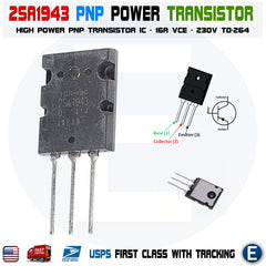 2SA1943 Power TOSHIBA Transistor Silicon PNP Triple Diffused Type