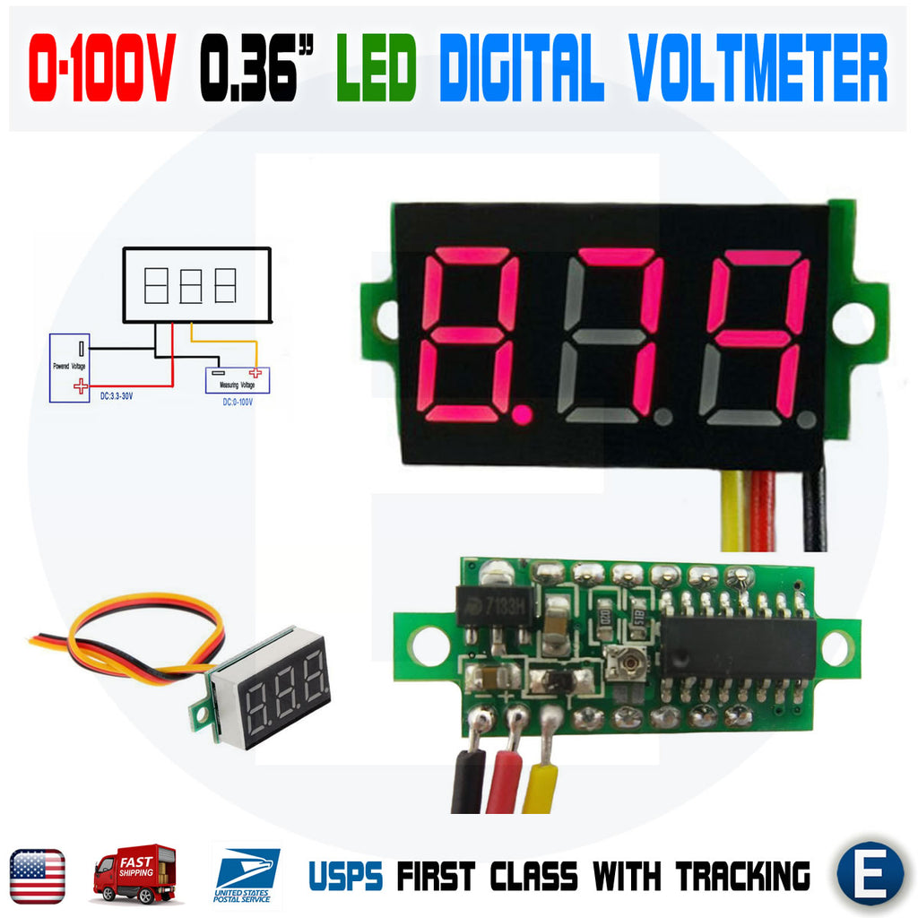 led display meters