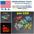 500pcs 5mm LED Light Diffused White Yellow Red Blue Assorted Assortment DIY Set - eElectronicParts