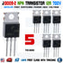5pcs E13009-2 J13009-2 T0-220 Transistor 12Amp Bipolar High Voltage NPN