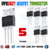 5PCS  IRFB3607PBF IRFB3607 Mosfet N-Channel 75V 80A TO-220 Transistor - eElectronicParts