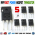 5pcs IRFP2907PBF IR IRFP2907 MOSFET N-Channel Transistor 75V 209A TO-247