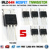 5Pcs IRLZ44N IRLZ44 PBF Power Transistor MOSFET Logic Level N-Channel 0.022OHM - eElectronicParts