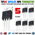 5pcs TIP31C NPN 3A 100V Power Transistor TO-220 Bipolar 40W TIP31
