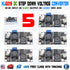 5pcs XL6019 Boost Buck Module DC-DC adjustable step up down Voltage Converter XL6009 Upgrade