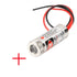 650nm 5mW Red Cross Laser Module with Focusable Glass Lens Focus Adjustable 5V
