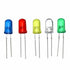 200Pcs 3mm 5mm LED Light White Yellow Red Blue Green Assortment Diodes Kit Box - eElectronicParts