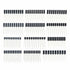 120Pcs 12 Values 1uF-470uF Aluminum Electrolytic Capacitor Assortment Kit