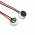 2pcs Mini Acoustic Electret Microphone 6x2.7MM Omnidirectional with leads