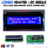 1602 BLUE LCD 16x2 HD44780 Character IIC I2C Serial Interface Adapter Module Display - eElectronicParts