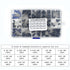 200PCS Electrolytic Capacitor Assortment Kit 0.1uF-220uF 15 Values BOX Arduino