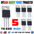 5pcs IRFZ46N IRFZ46 Power MOSFET Transistor HEXFET 53A 55V Fast Switching IR - eElectronicParts