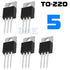 5pcs IRFZ46N IRFZ46 Power MOSFET Transistor HEXFET 53A 55V Fast Switching IR - eElectronicParts