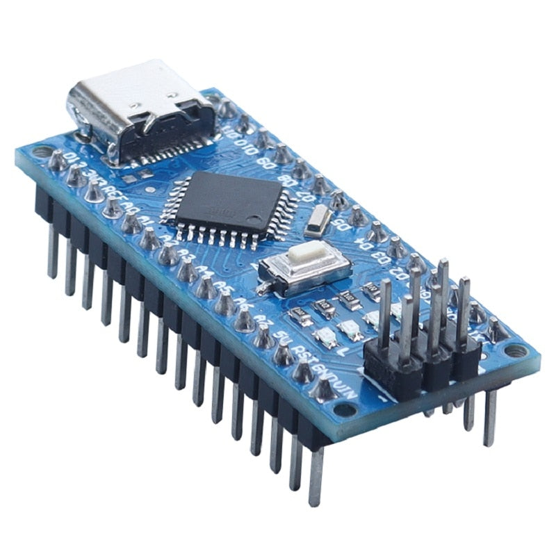 Arduino Nano V3.0 ATmega328P CH340 Chip I Type-C SOLDERED