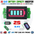 Li-ion 2S 8.4V 4 Blocks Lithium Power Module Battery Capacity Display Tester Indicator - eElectronicParts