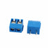 10PCS 2 Pin Screw Terminal Block Connector Blue PCB Mount KF301-2p 5.08mm - eElectronicParts